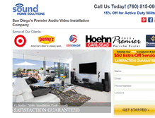 Tablet Screenshot of mysoundhomesolutions.com